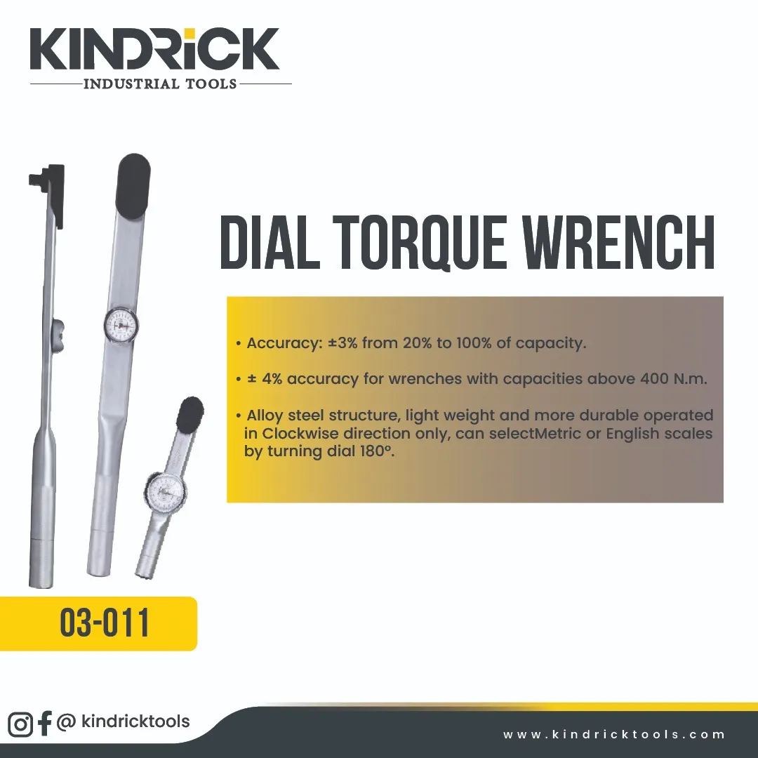 Dial Torque Wrench Supplier in Dubai UAE
