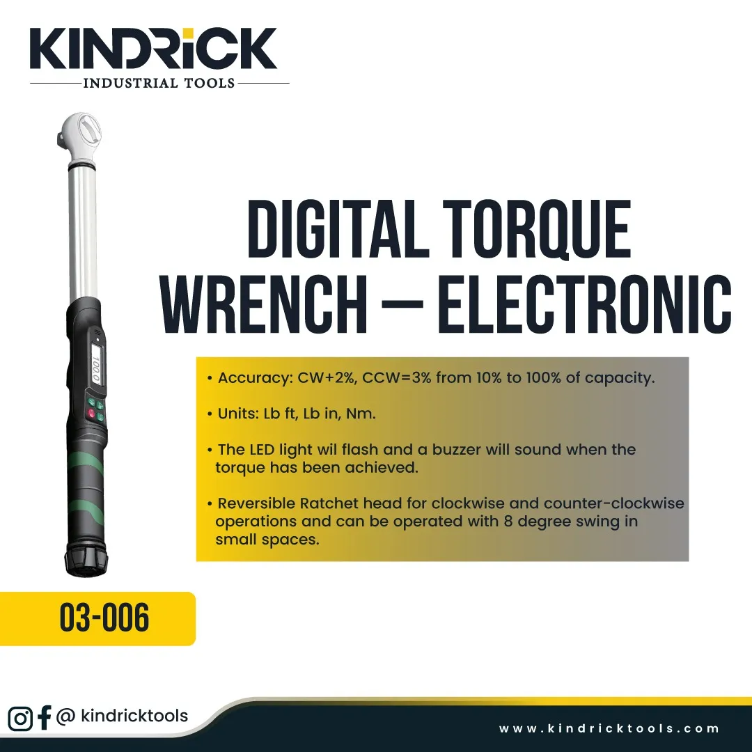 Digital Torque Wrench Electronic Suppliers in Dubai