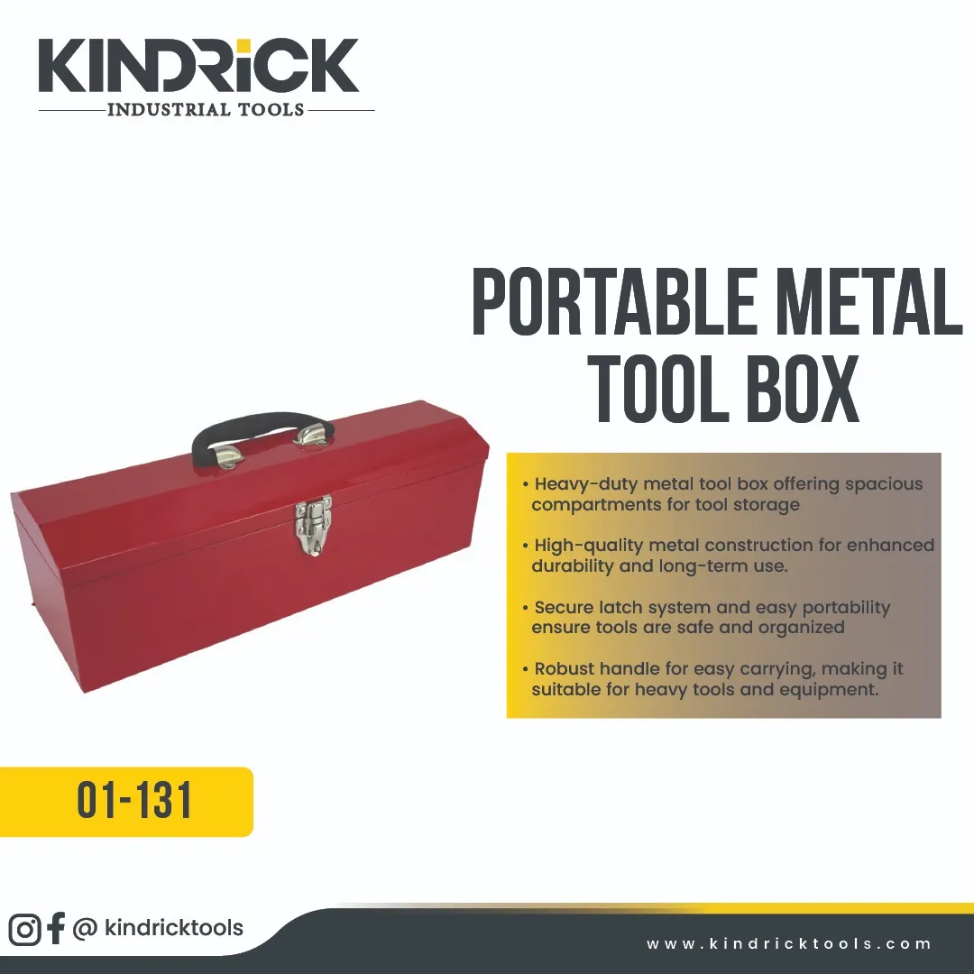 Portable Metal Tool Box Supplier in Dubai