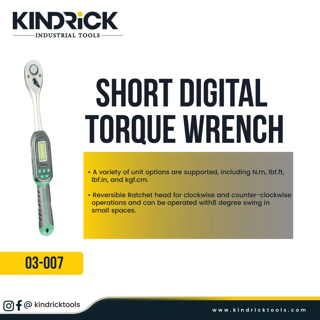 Short Digital Torque Wrench Sipplier in Dubai